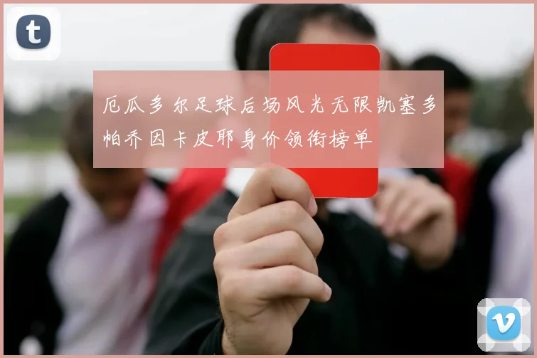 厄瓜多尔足球后场风光无限凯塞多帕乔因卡皮耶身价领衔榜单